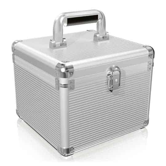 ICY BOX Aluminium Flight Case for upto 10 Hard Disks